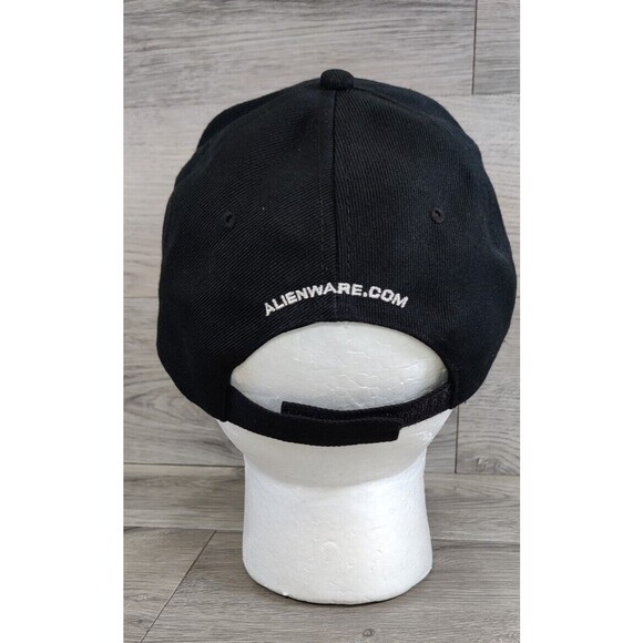Alienware Adjustable Black Hat Cap Gaming Computer PC / One Size / Collectible - Picture 4 of 8